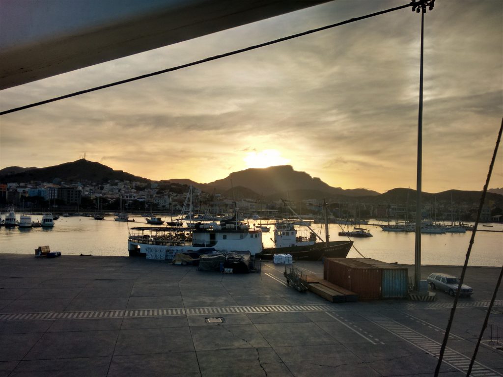 mindelo, sao vicente, cabo verde, cape verde, ferry, port, boat