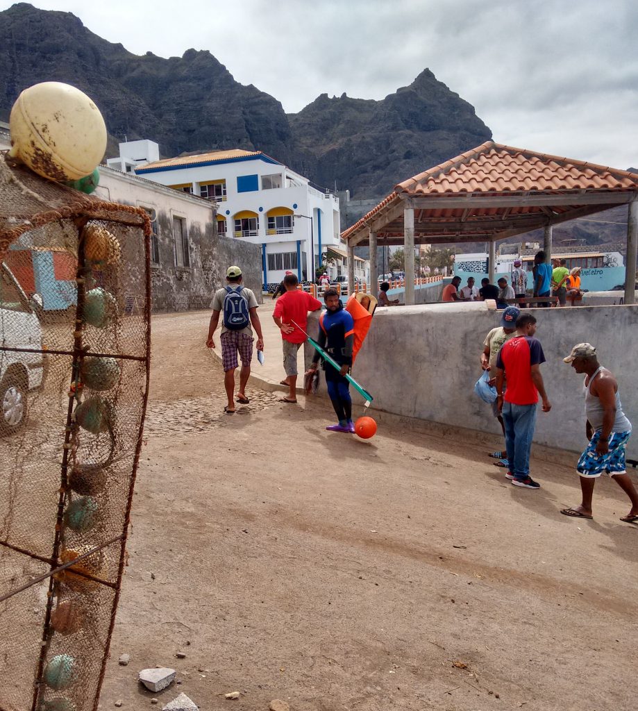 santo antao, ponta do sol, cape verde, cabo verde, fishing, boats, nets, floats