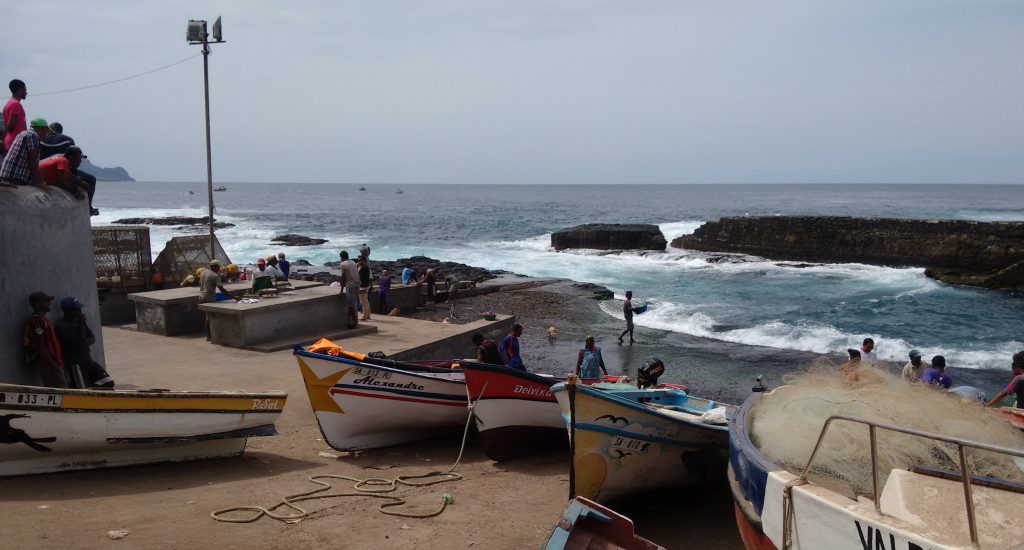 santo antao, ponta do sol, cape verde, cabo verde, fishing, boats, nets, floats