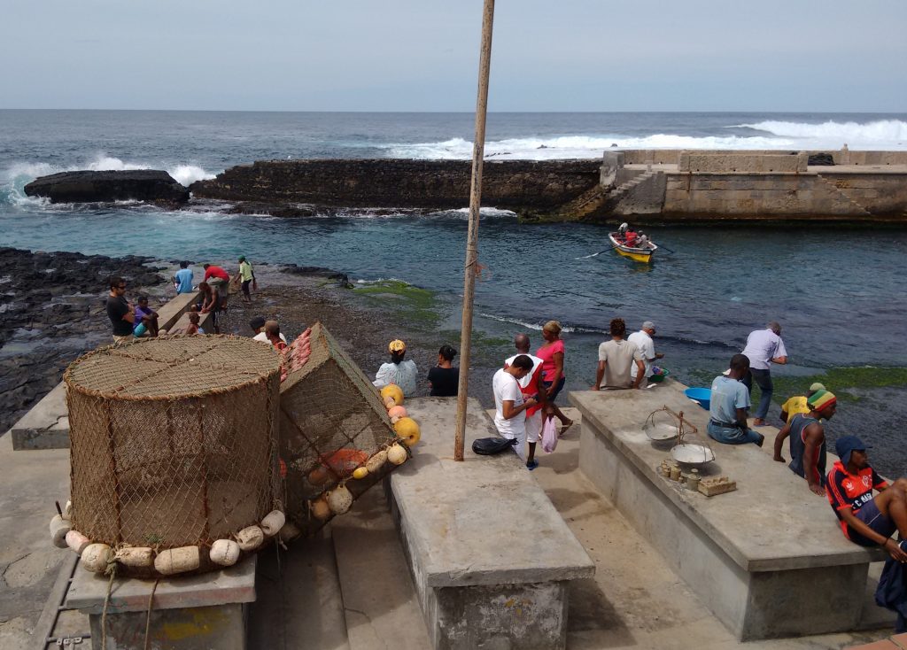 santo antao, ponta do sol, cape verde, cabo verde, fishing, boats, nets, floats