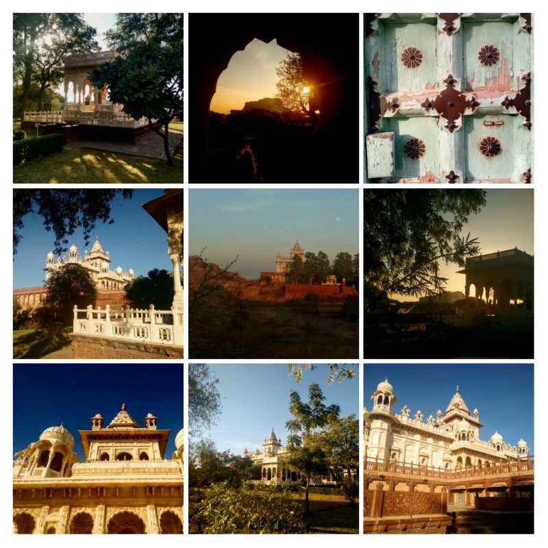 jaswant thada, cenotaph, jodhpur, mehrangarh fort, rajasthan, india, travel blog, wanderlust, sunset, moonrise
