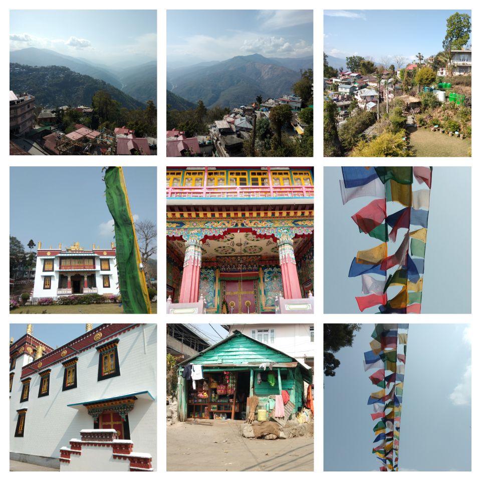 kalimpong, west bengal, india, buddhist monastery, himalayan foothills, prayer flags, river teesta, mountain view, travel blog, travel photography, wanderlust