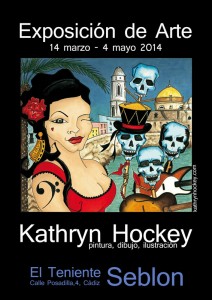 poster, art exhibition, el teniente seblon