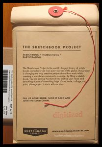 brooklyn art library, the sketchbook project, sketchbook cover, corona virus lockdown 2020, bermondsey, london, se1, se16,, work in progress, paper