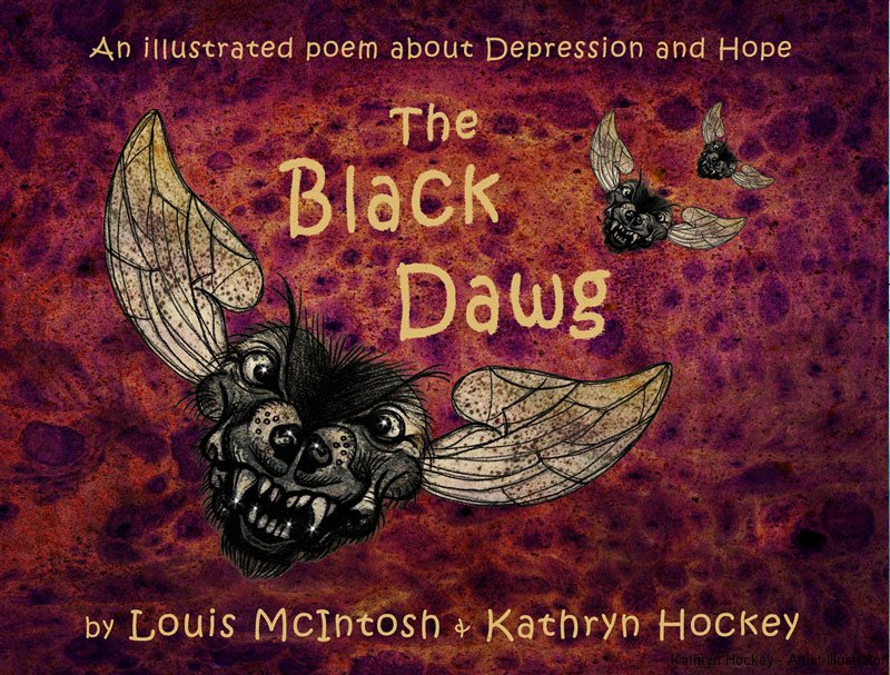 front-cover-the-black-dawg-kathryn-hockey-artist-illustrator-web
